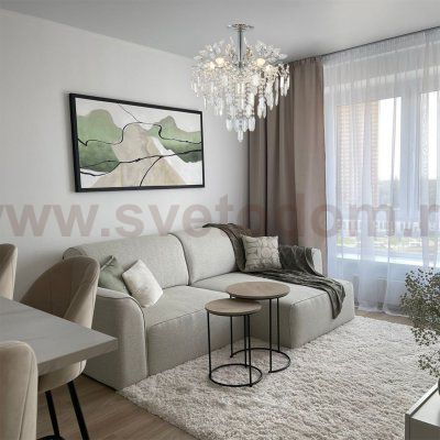 Светильник на штанге Escada 2135/5P E14*40W Chrome