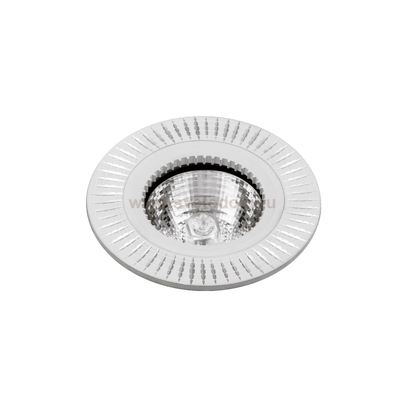 Точечный светильник VENETO GU5.3 001 WH/AL VENETO