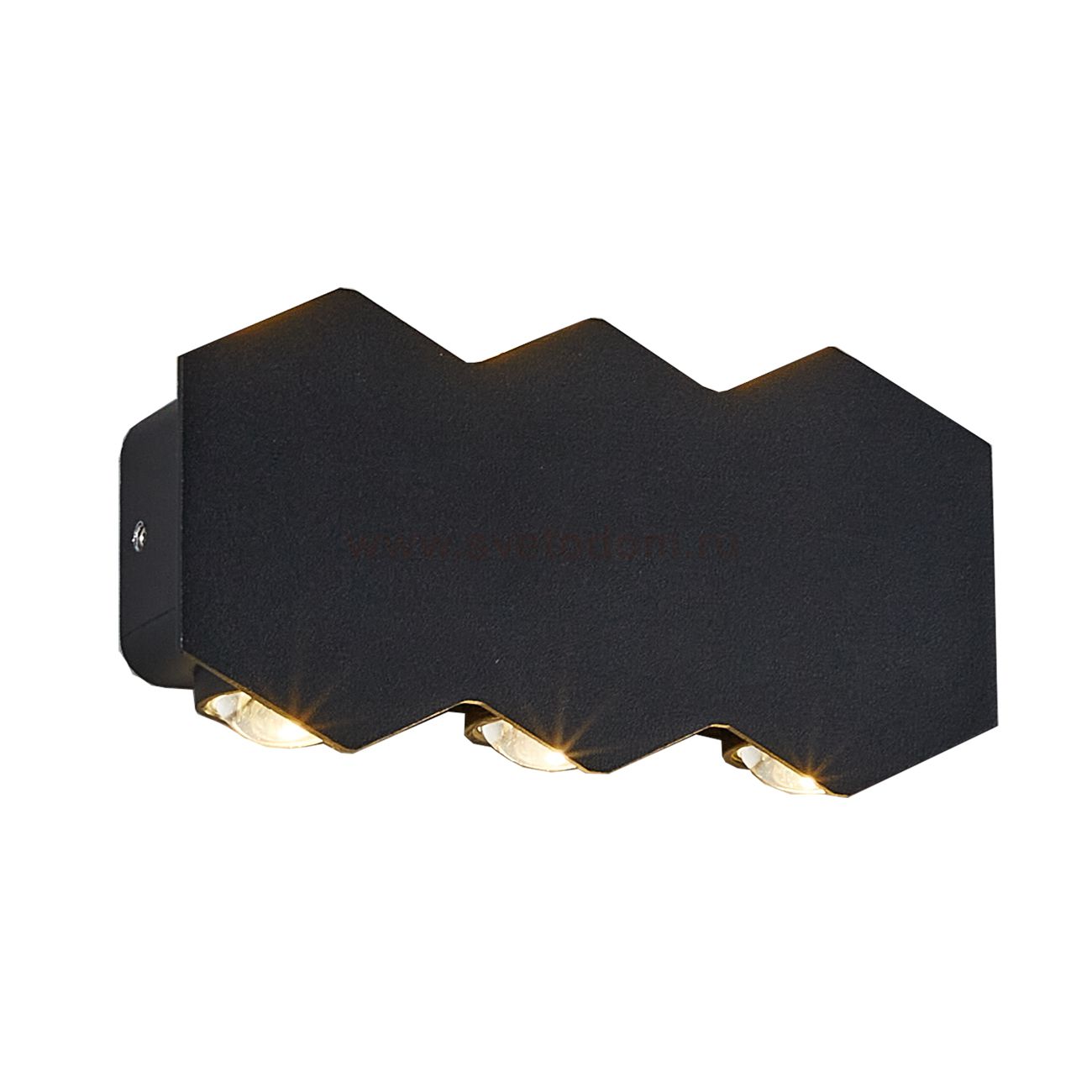 Настенный светильник Escada 30004W/02 LED*6W IP54 Black FACADE