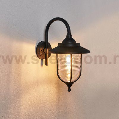 Настенный светильник Escada 30010W/01 E27*100W IP44 Black