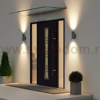 Настенный светильник Escada 30015W/02 GU10*35W IP44 Black