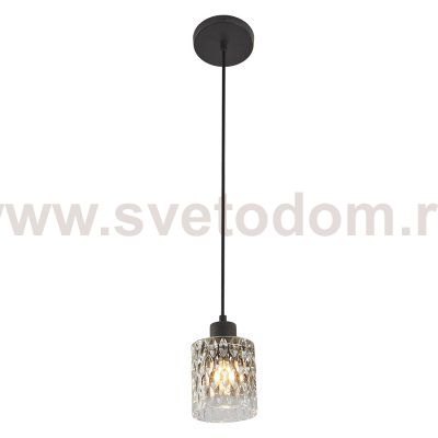 Подвесной светильник Escada 466/1S E27*60W Dark Smoky VELA