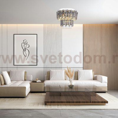 Потолочный светильник Escada 526/8 E14*40W Chrome