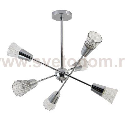 Светильник на штанге Escada 541/6 E14*40W Chrome