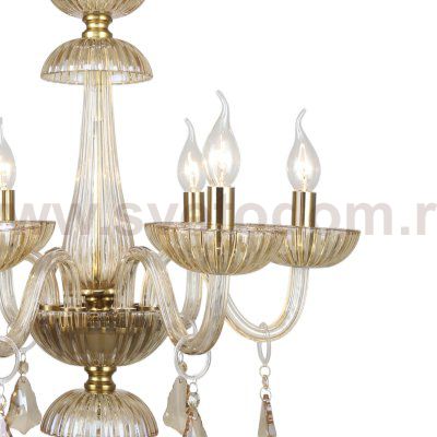 Подвесной светильник Escada 590/6PL E14*40W Gold