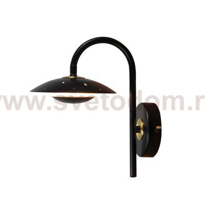 Настенный светильник Escada 625/A LED*5W Black