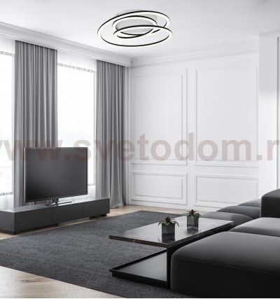 Потолочный светильник Escada 626/A LED*70W Black