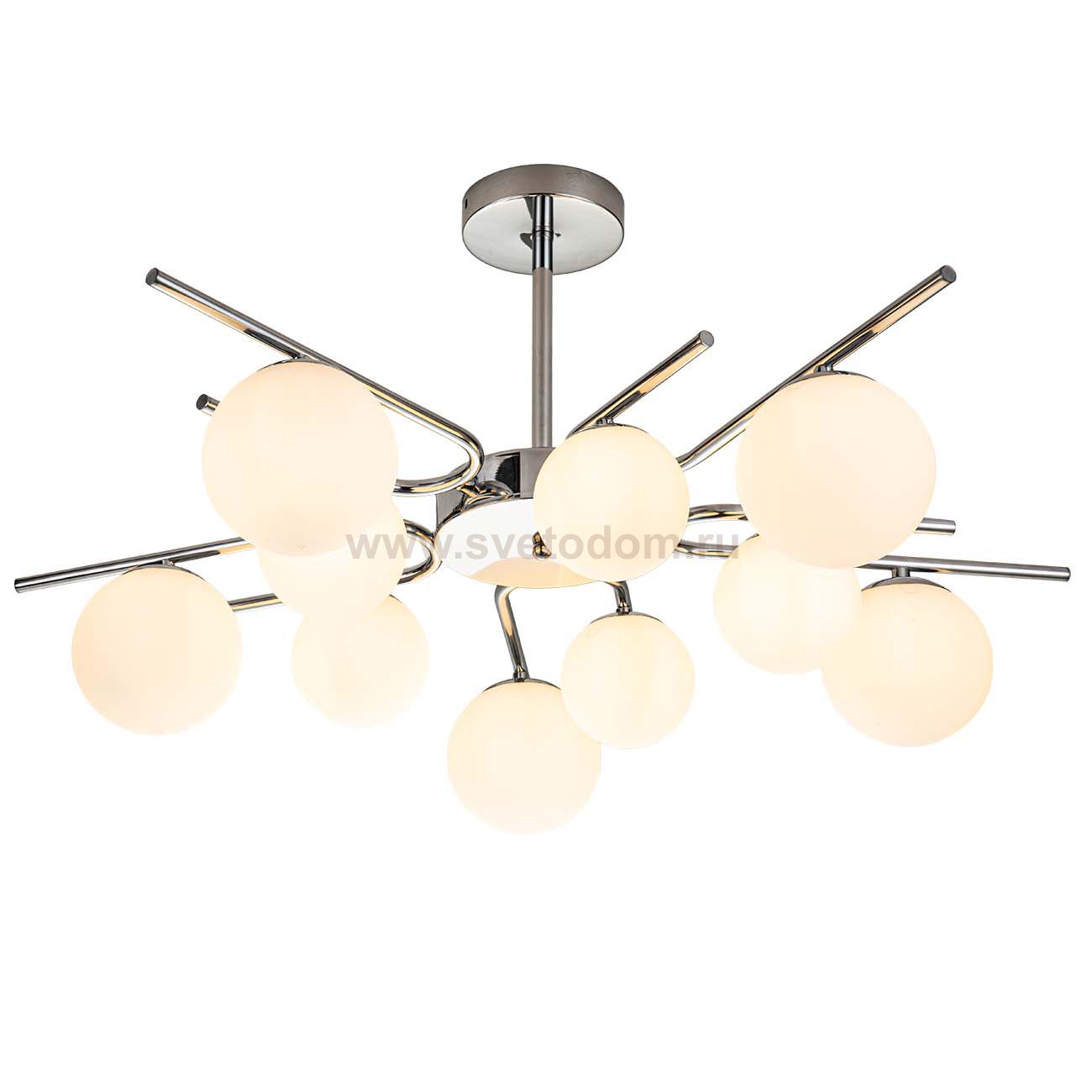 Светильник на штанге Escada 642/10P G9*40W Silver SPHERE