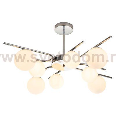 Светильник на штанге Escada 642/8P G9*40W Silver SPHERE