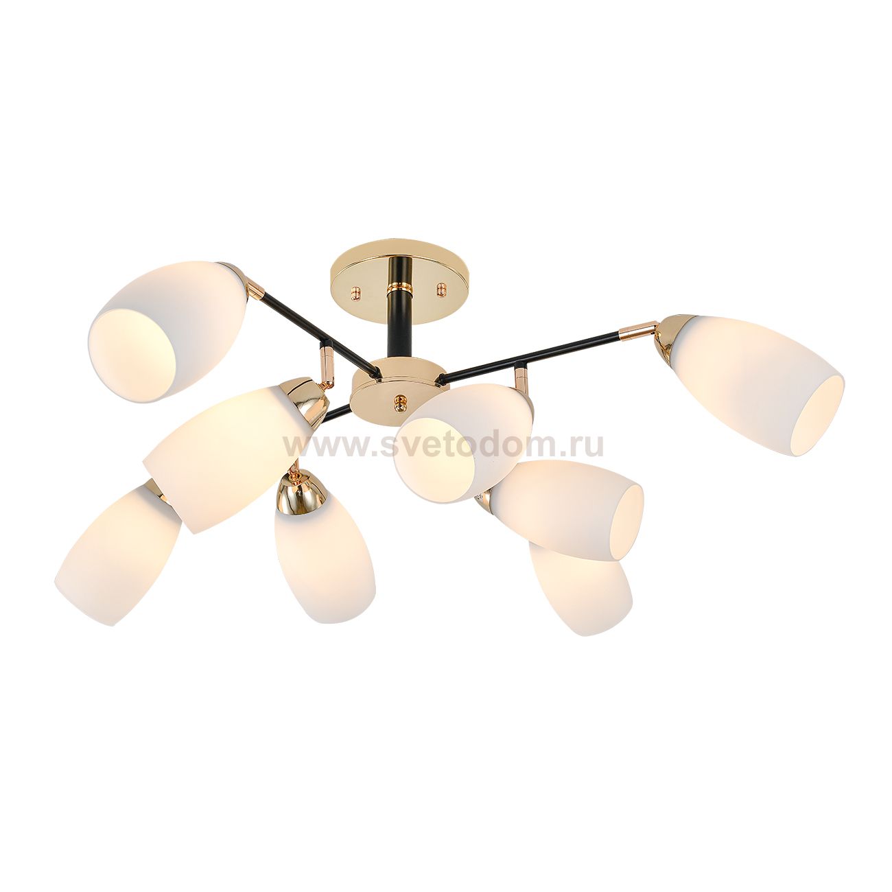 Потолочный светильник Escada 643/8P E27*40W Gold