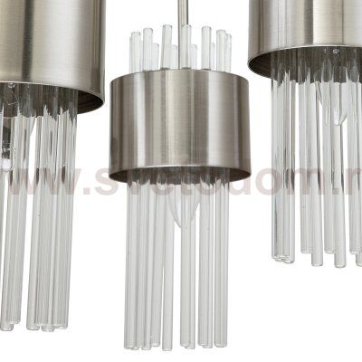 Подвесной светильник Escada 656/6PL E14*40W Satin nickel GARDA