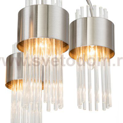 Подвесной светильник Escada 656/8PL E14*40W Satin nickel GARDA