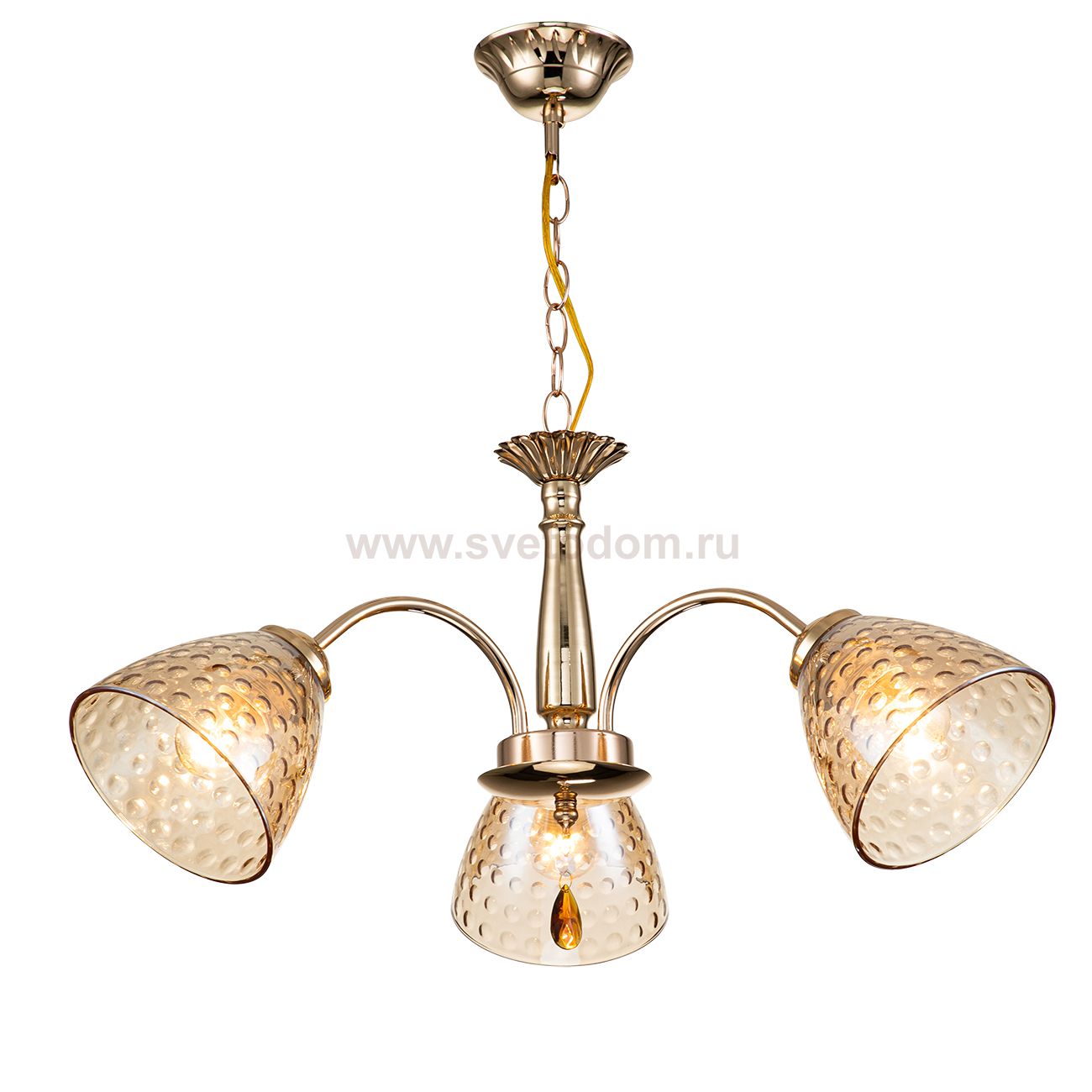 Подвесной светильник Escada 658/3PL E27*40W Gold FREESIA