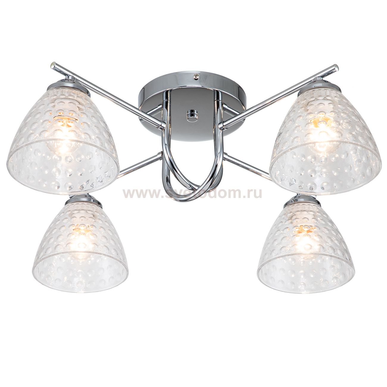 Потолочный светильник Escada 659/4PL E27*60W Chrome ADONIS