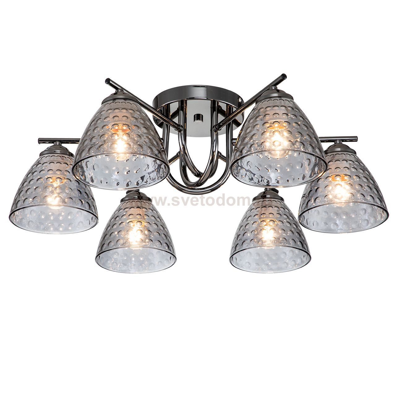 Потолочный светильник Escada 659/6PL E27*60W Black ADONIS