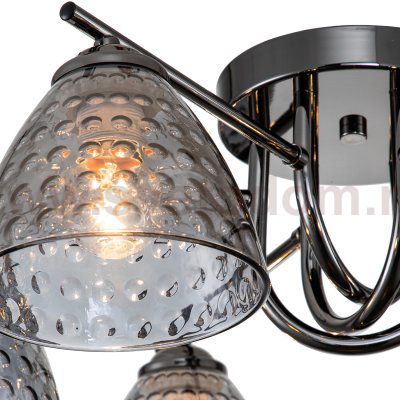 Потолочный светильник Escada 659/6PL E27*60W Black ADONIS