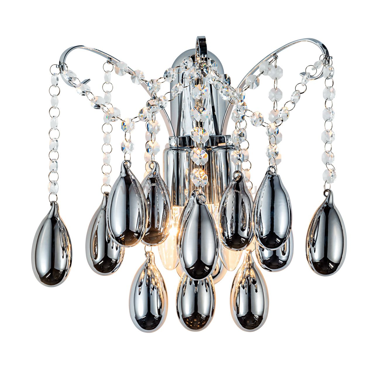 Настенный светильник Escada 660/2A E14*40W Chrome FAVOR