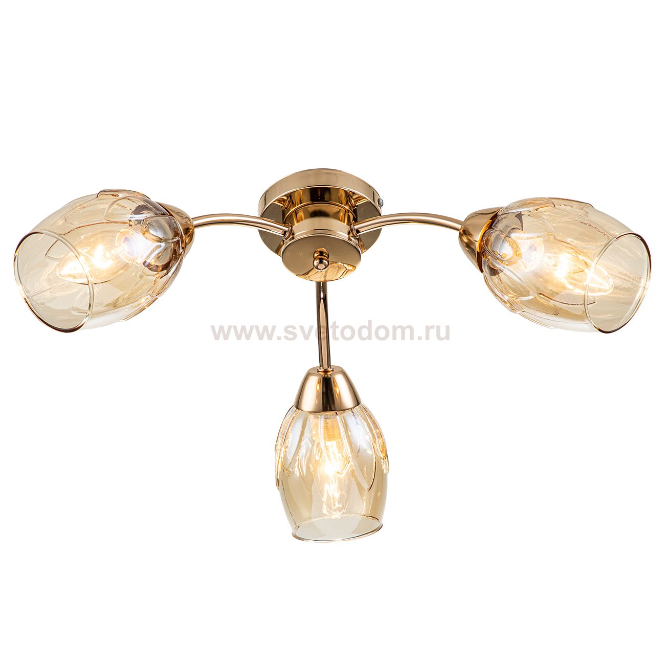 Потолочный светильник Escada 663/3P E14*40W Gold ALLIUM