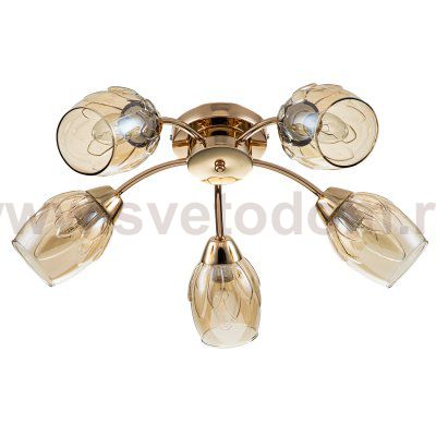 Потолочный светильник Escada 663/5P E14*40W Gold ALLIUM