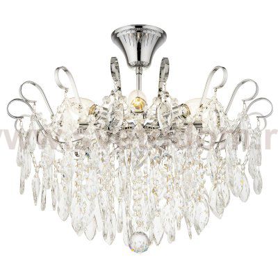 Потолочный светильник Escada 664/8P E14*40W Chrome WISTERIA