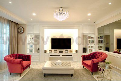 Потолочный светильник Escada 664/8P E14*40W Antique brass WISTERIA