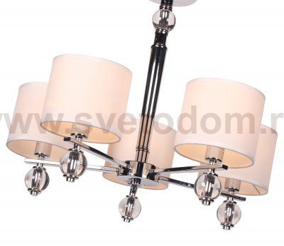 Потолочный светильник Escada 667/5P E14*40W Chrome BELIEF