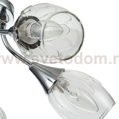 Потолочный светильник Escada 670/5P E14*40W Chrome TULIP