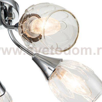Потолочный светильник Escada 670/5P E14*40W Chrome TULIP
