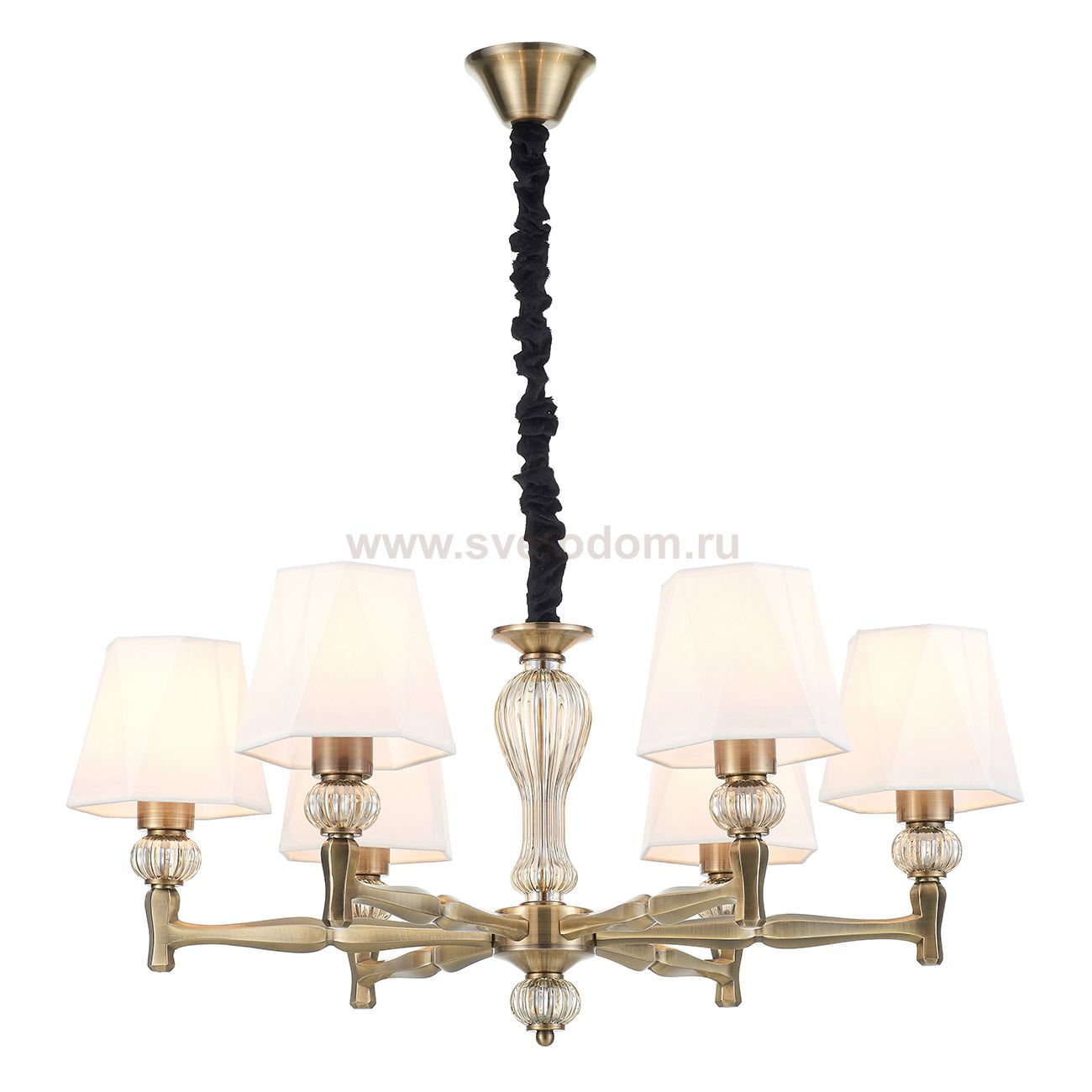 Подвесной светильник Escada 672/6S E27*60W Brass ARCADIA