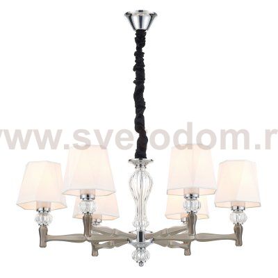 Подвесной светильник Escada 672/6S E27*60W Nickel ARCADIA