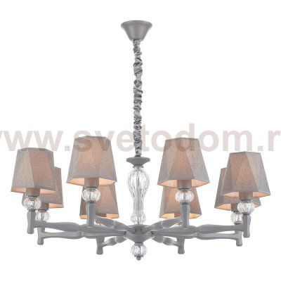 Подвесной светильник Escada 672/8S E27*60W Grey ARCADIA