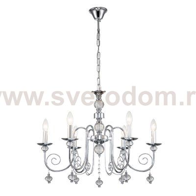 Подвесной светильник Escada 678/6PL E14*40W Chrome SHINE