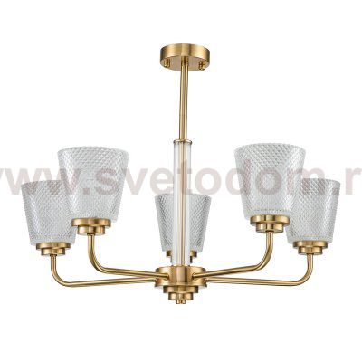 Светильник на штанге Escada 685/5PL E14*60W Copper NOBLE