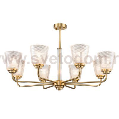 Светильник на штанге Escada 685/8PL E14*60W Copper NOBLE