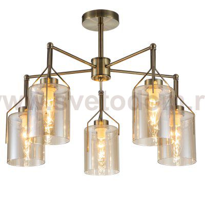 Светильник на штанге Escada 688/5P E14*40W Brass DIVITA
