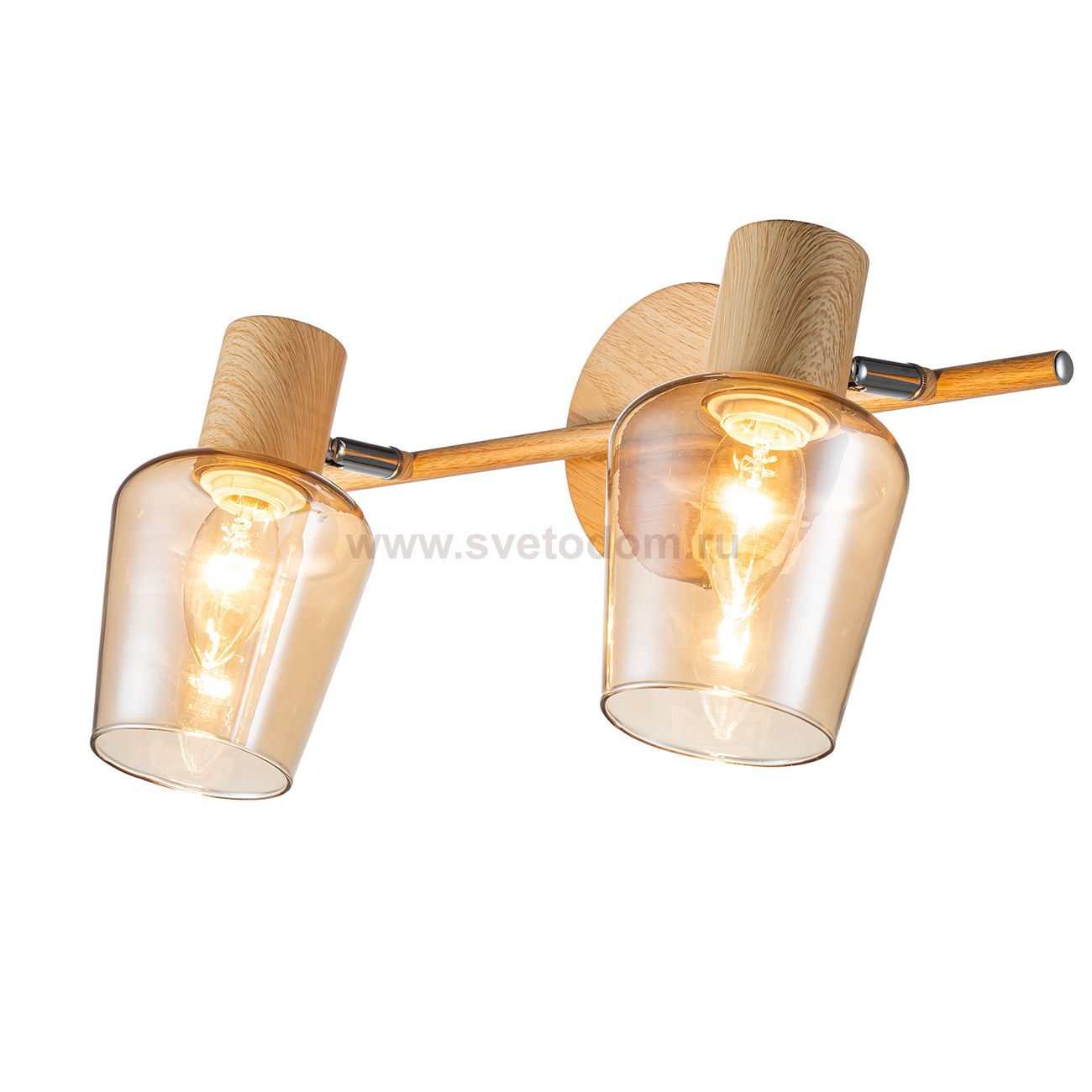 Настенно-потолочный свет Escada 691/2A E14*40W Wood WOODY