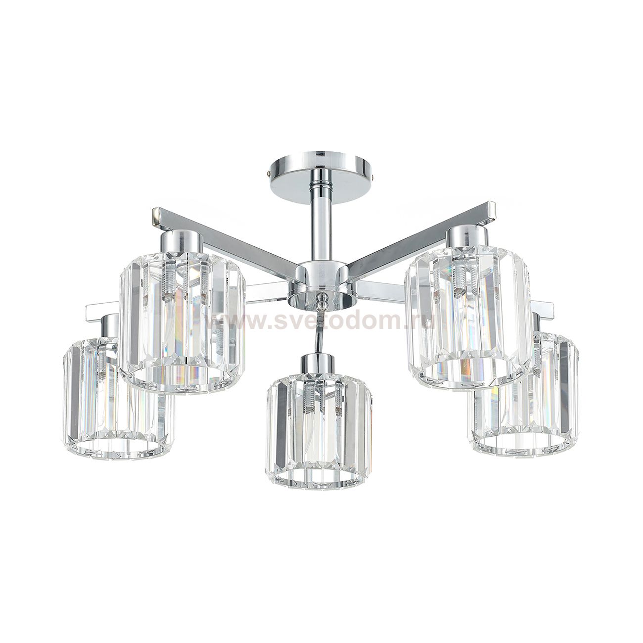 Потолочный светильник Escada 692/5P E27*60W Chrome ADORN