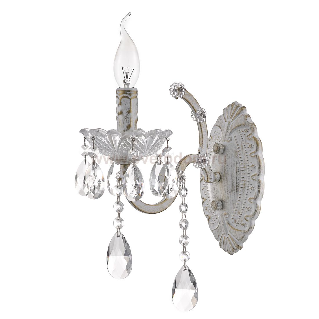 Настенный светильник Escada 693/1A E14*60W White/Red gold MAEVE