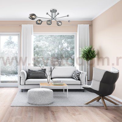 Светильник на штанге Escada 695/4P E14*40W Chrome UNIVERSE