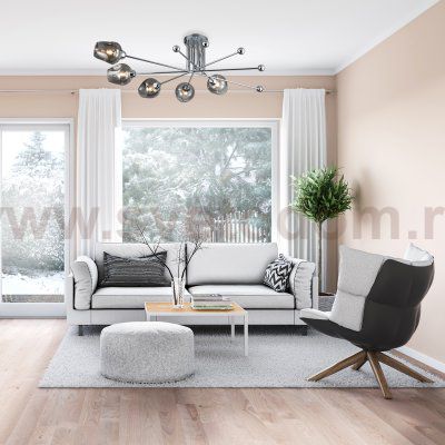 Светильник на штанге Escada 695/5P E14*40W Chrome UNIVERSE