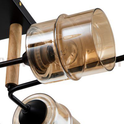 Потолочный светильник Escada 699/8P E27*60W Black MONDRIAN