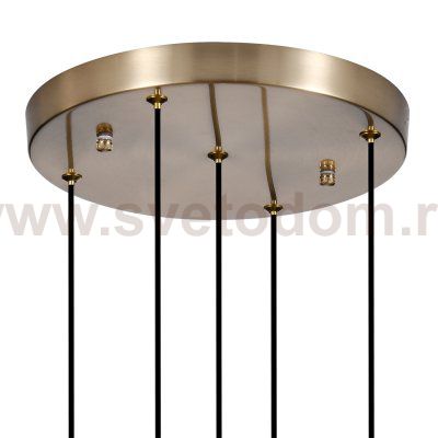 Подвесной светильник 160001/5P G9*5W Brass
