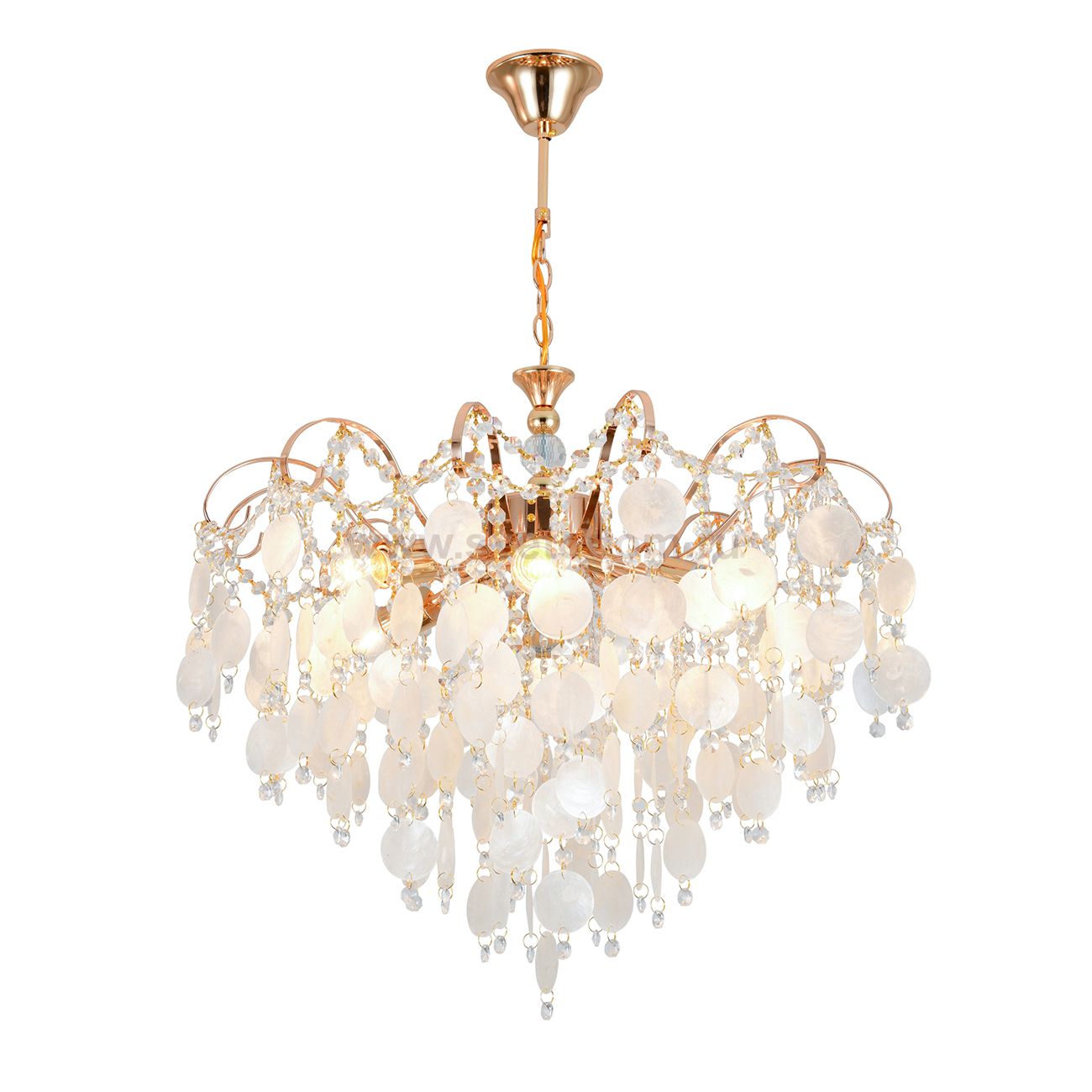 Подвесной светильник 140013/6P E27*60W Gold