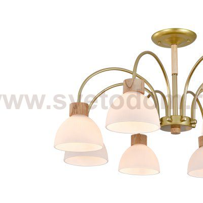 Светильник на штанге 150005/8R E27*60W Gold/Wood