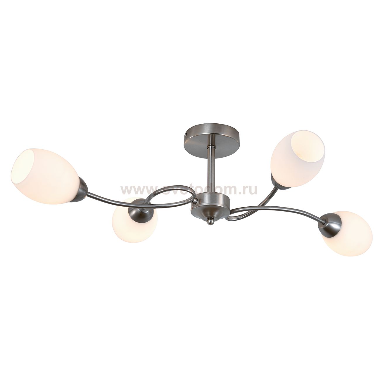 Светильник на штанге 150007/4R E27*60W Satin nickel