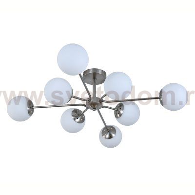 Светильник на штанге 150008/8R E27*60W Satin nickel