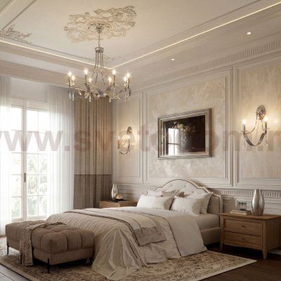 Подвесная люстра в классическом стиле 60064/8 хром