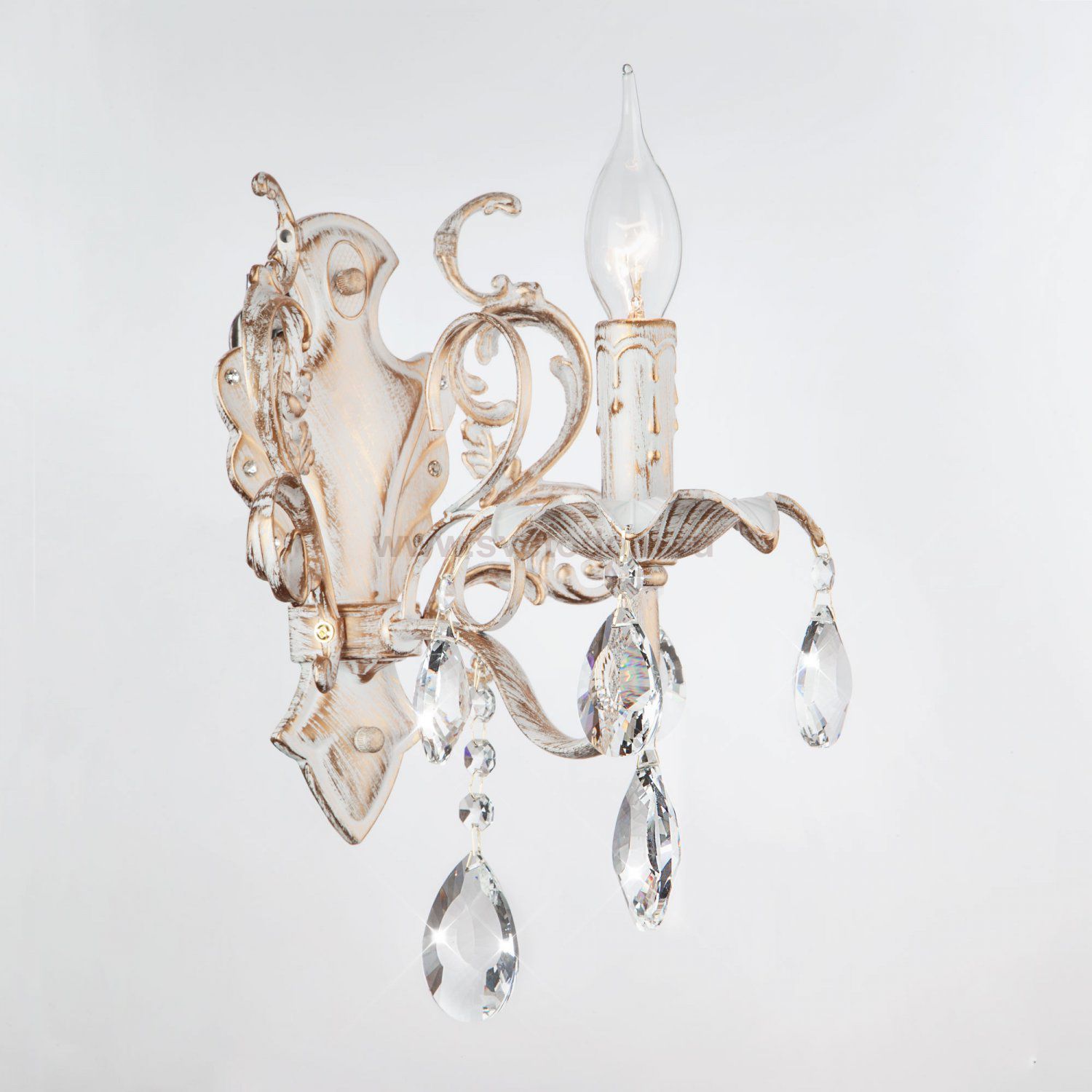 Светильник бра Eurosvet 3113/1 белый с золотом