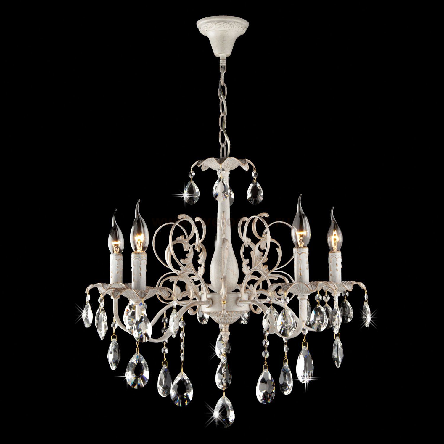 Люстра подвесная Eurosvet 3113/5 белый с золотом