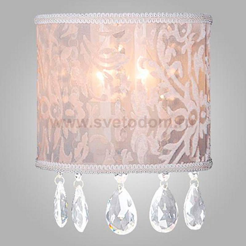 Светильник Eurosvet 10024/2 золото/прозрачный хрусталь